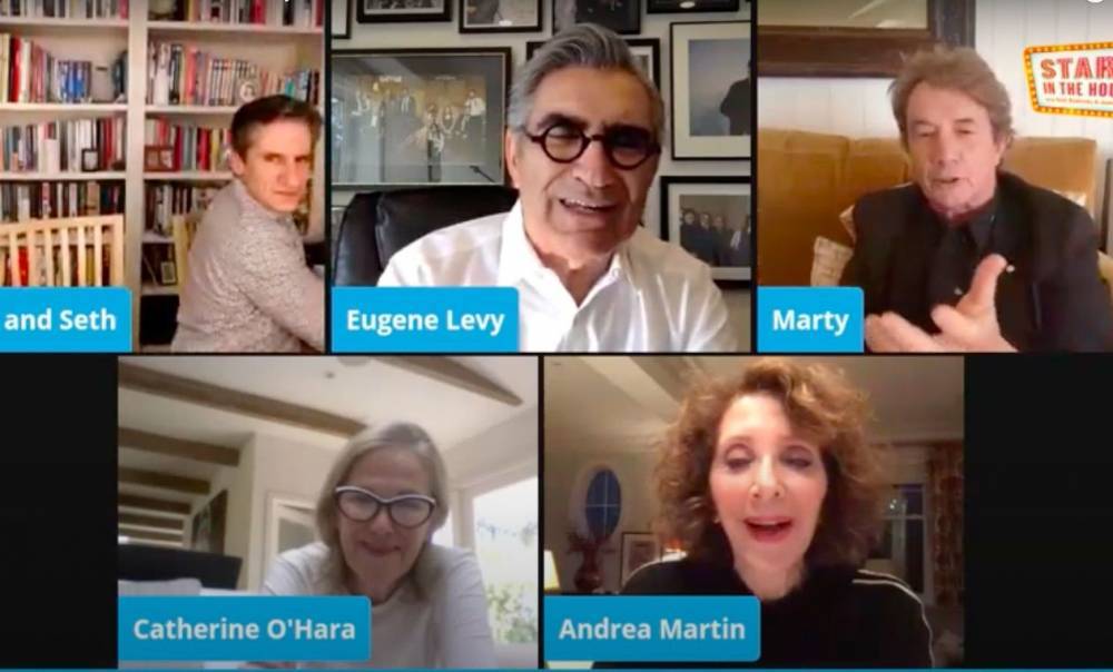 Eugene Levy, Catherine O’Hara, Martin Short & Andrea Martin Hold Virtual ‘SCTV’ Reunion - etcanada.com - county Levy