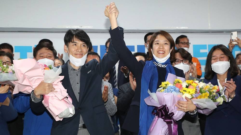 Korea’s Virus Response Hands Election Victory to Moon Jae-in’s Democrats - variety.com - South Korea