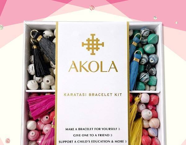 Celeb Fave Akola's DIY Bracelet Kit Will Be Your New Hobby - www.eonline.com