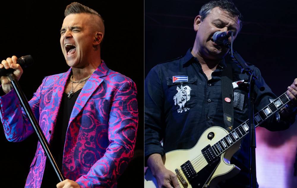 Watch Robbie Williams cover Manic Street Preachers’ ‘Motorcycle Emptiness’ from lockdown - www.nme.com