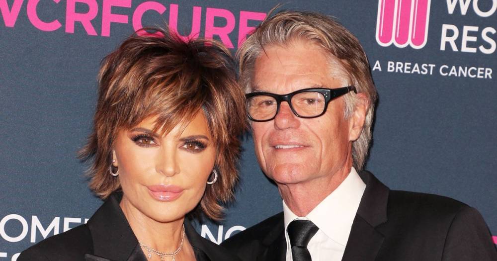 Lisa Rinna Enlists Harry Hamlin to Help Color Her Grays At Home While in Quarantine - www.usmagazine.com