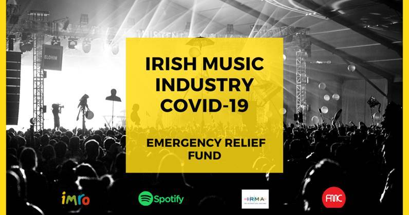 The Irish music industry launches emergency relief fund for artists impacted by Covid-19 - www.officialcharts.com - Ireland