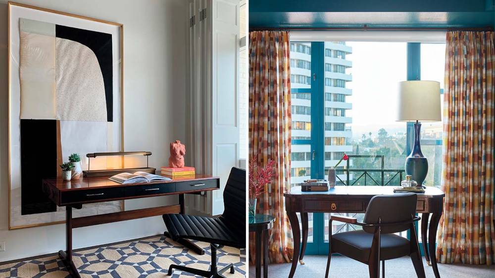 Designer Tips on Taking a Home Office to the Next Level Amid a Quarantine - www.hollywoodreporter.com - California