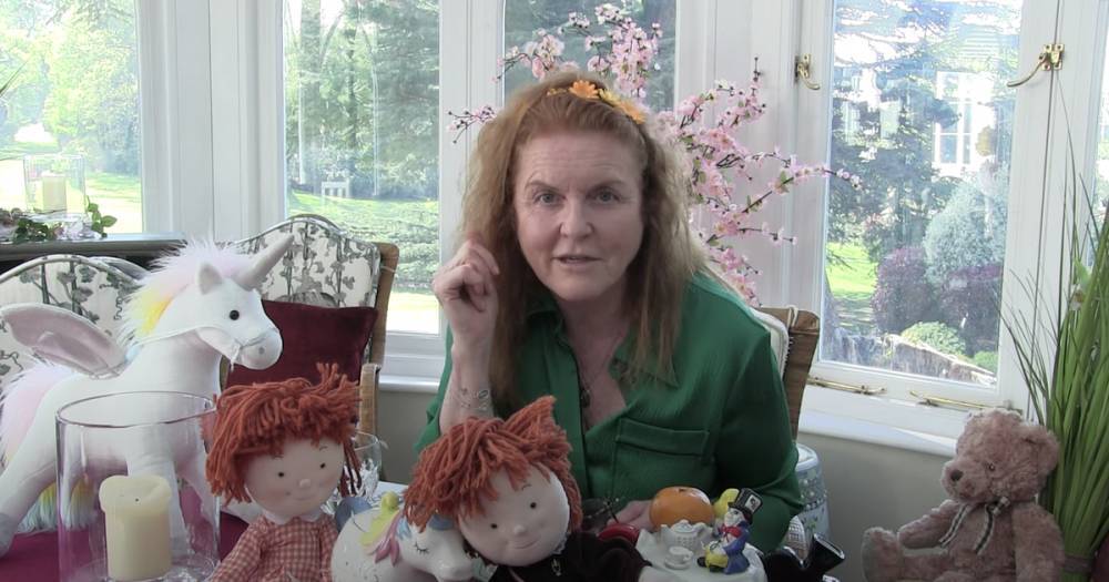 Inside Sarah Ferguson's home as she mops floors and shows off quirky ornament collection - www.ok.co.uk - county Windsor