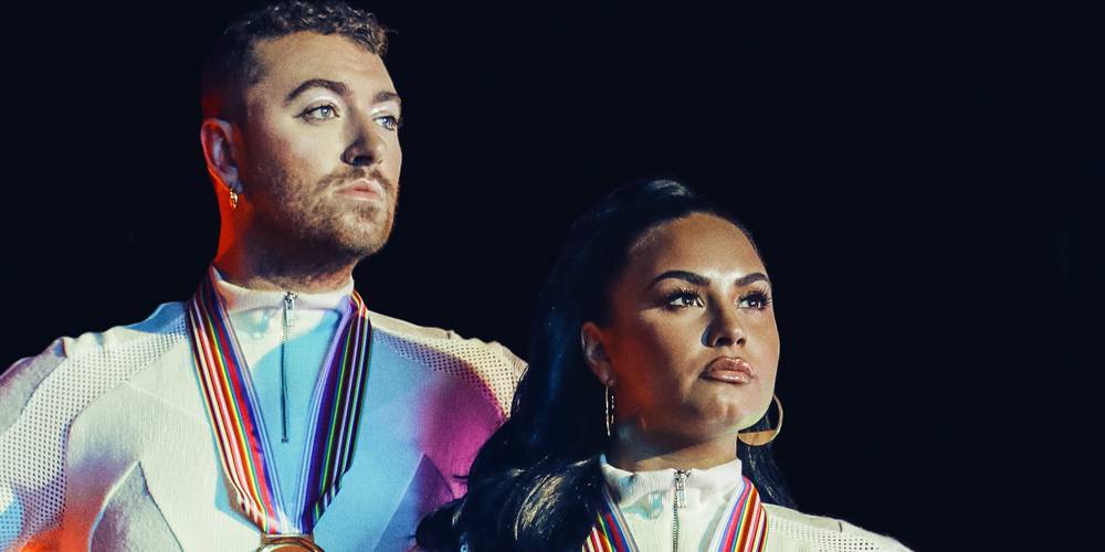 Sam Smith & Demi Lovato Team Up for Olympics-Themed 'I'm Ready' Music Video - Watch! - www.justjared.com