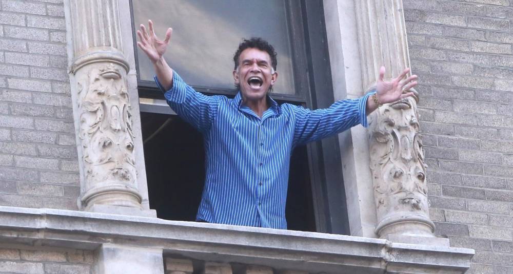 Broadway Legend Brian Stokes Mitchell Is Still Singing on His NYC Balcony Every Night! - www.justjared.com - New York
