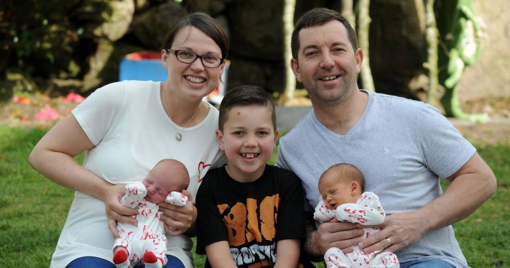 Dalbeattie couple celebrate the arrival of very special twins amid the coronavirus crisis - www.dailyrecord.co.uk