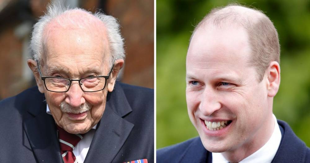 Prince William makes amazing donation to 'absolute legend' Captain Tom Moore's NHS fundraising appeal - www.ok.co.uk