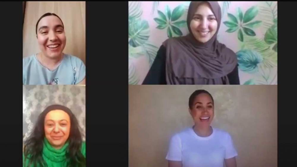 Meghan Markle Reconnects With Women of Hubb Community Kitchen in U.K. Via Video Chat - www.etonline.com