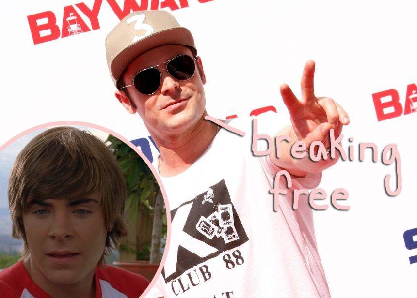 Fans Lash Out After Zac Efron Skips Singing During The HSM Reunion For Disney Family Singalong - perezhilton.com