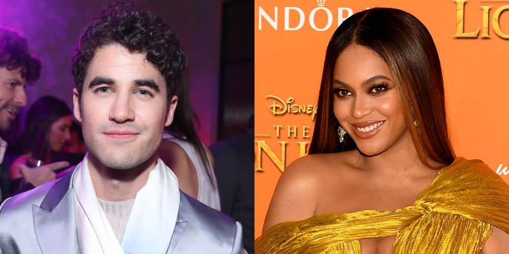 Darren Criss Reacts to Beyonce Singing the Song He Asked to Perform on 'Disney Family Singalong' - www.justjared.com