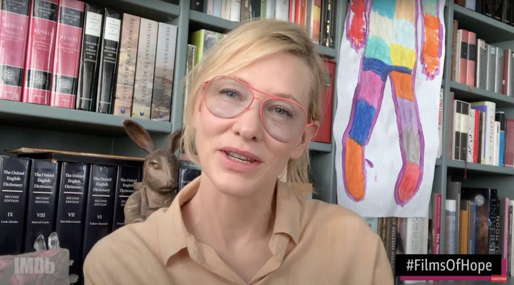 Cate Blanchett Shares Her ‘Films Of Hope’ To Get Everyone Through The Coronavirus Crisis - etcanada.com