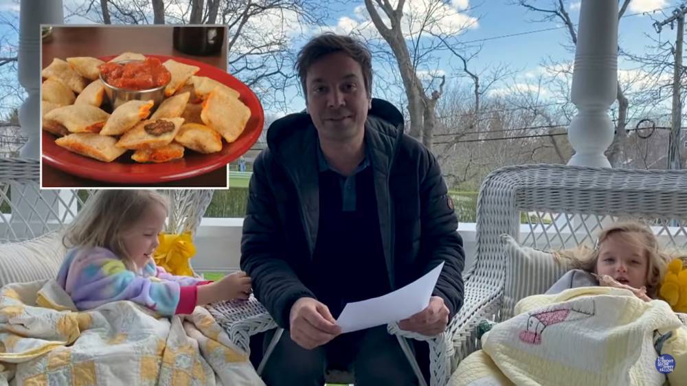 Jimmy Fallon’s Daughters Ignore Their Dad’s Jokes During ‘Tonight Show’ Monologue - etcanada.com