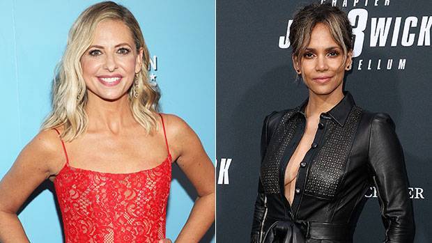 Sarah Michelle Gellar Wears Nothing But A Pillow Just Like Halle Berry For New Instagram Challenge - hollywoodlife.com