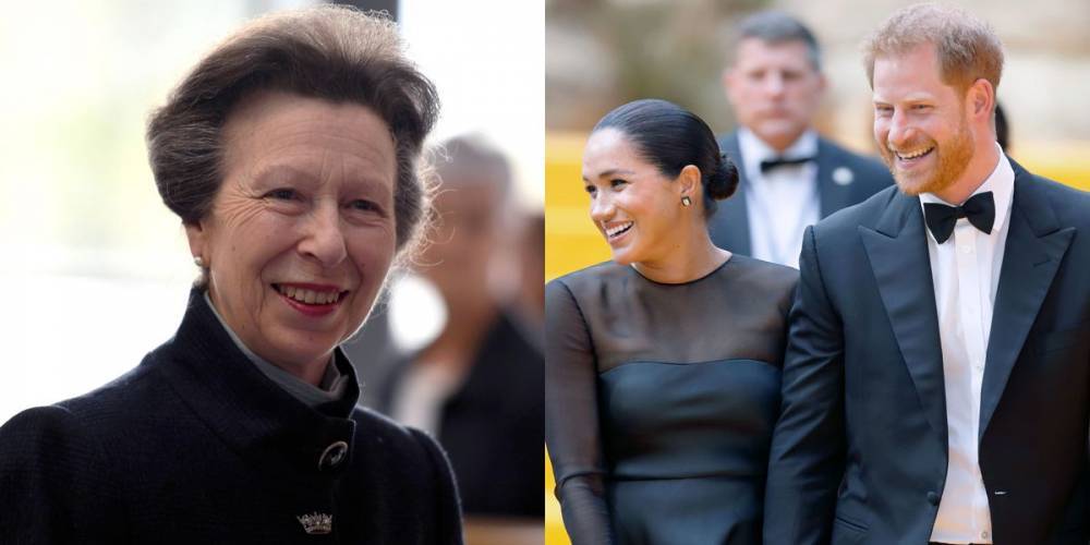 Princess Anne Says She Thinks Harry and Meghan's Royal Exit Was "The Right Thing to Do" - www.marieclaire.com