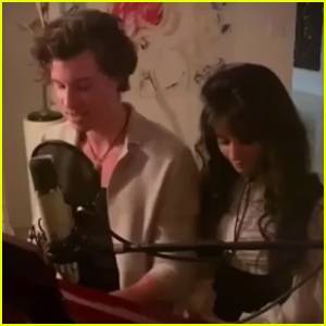 Shawn Mendes & Camila Cabello Perform 'What a Wonderful World' During One World - Watch! - www.justjared.com - Miami