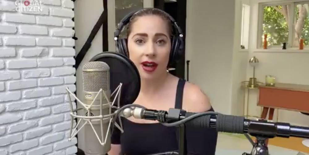 Watch Lady Gaga's Heartfelt Performance of 'Smile' for 'Together at Home' - www.elle.com