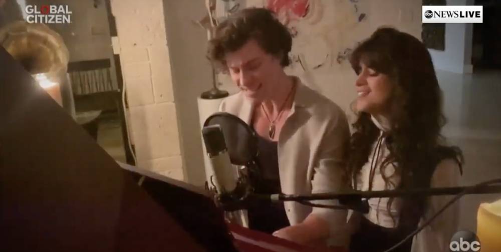 Watch Shawn Mendes and Camila Cabello Beautifully Sing 'What a Wonderful World' for 'Together at Home' - www.elle.com