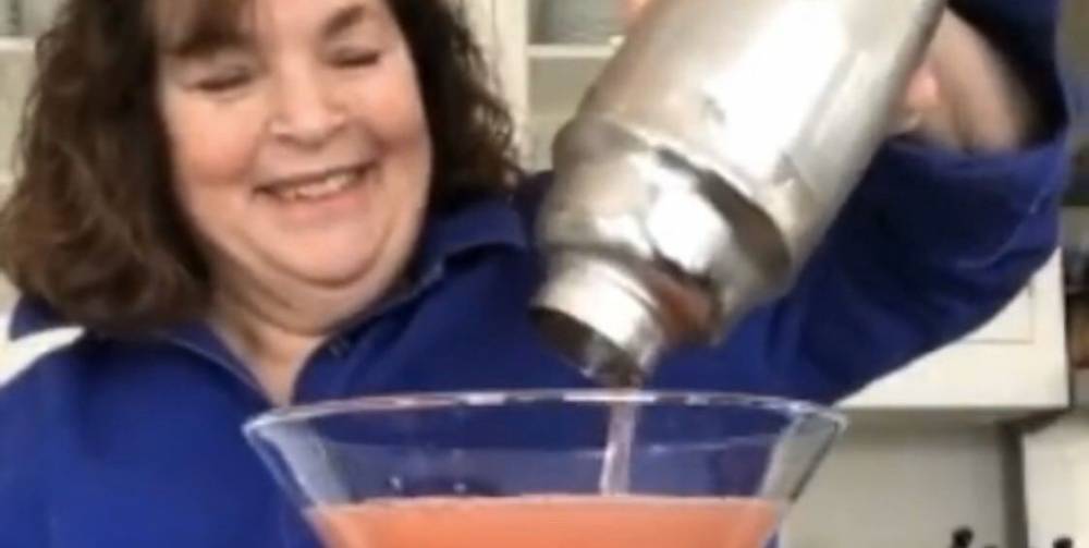 Please Allow Ina Garten to Show You How to Properly Prepare a Quarantine Cocktail - www.harpersbazaar.com
