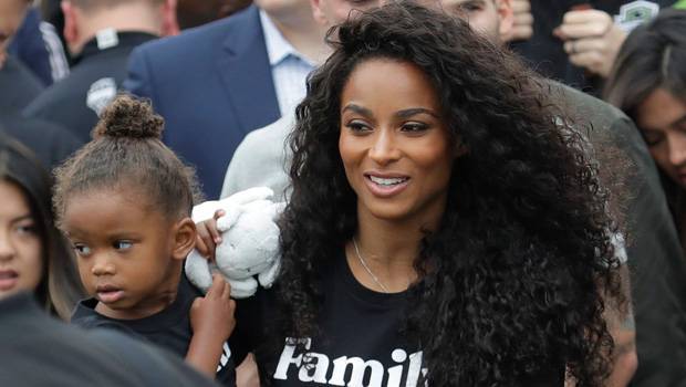 Ciara’s Daughter Sienna, 2, Jumps All Over Her During ‘Quarantine Day Number 20’ – Watch - hollywoodlife.com
