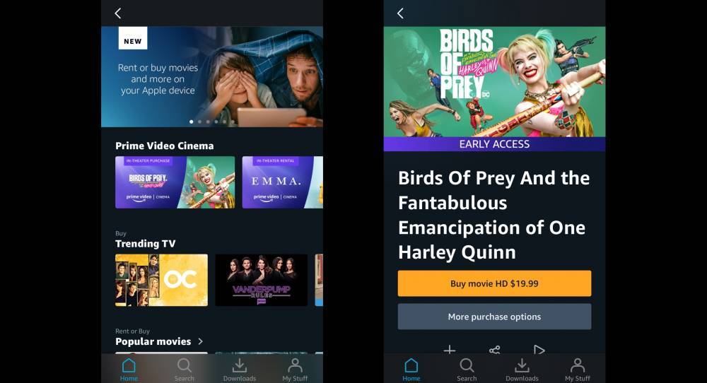 Amazon Prime Video’s Apple Apps Now Let You Buy or Rent Movies and TV Shows, Bypassing App Store’s ‘Tax’ - variety.com