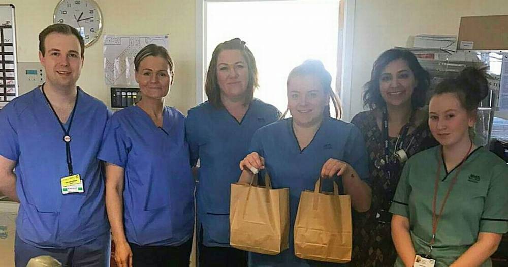 Emotional Hairmyres Hospital nurse overwhelmed by generosity from East Kilbride residents - www.dailyrecord.co.uk