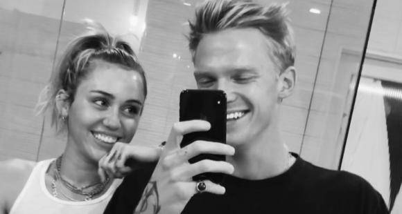 Cody Simpson shares a picture of Miley Cyrus as they celebrate 6 months of togetherness; Take a look - www.pinkvilla.com