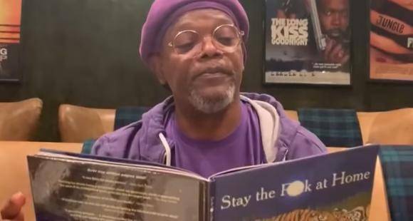 Marvel star Samuel L Jackson reads out epic Stay The F*** At Home children’s book to encourage self isolation - www.pinkvilla.com