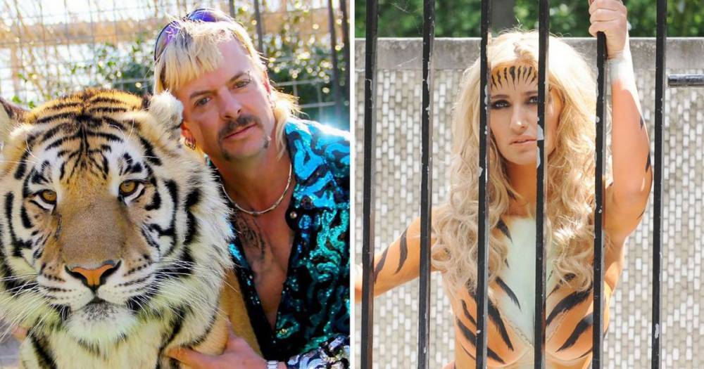 Big Brother star Chantelle Houghton makes surprise appearance in Netflix’s Tiger King as she wears bikini and bodypaint - www.ok.co.uk