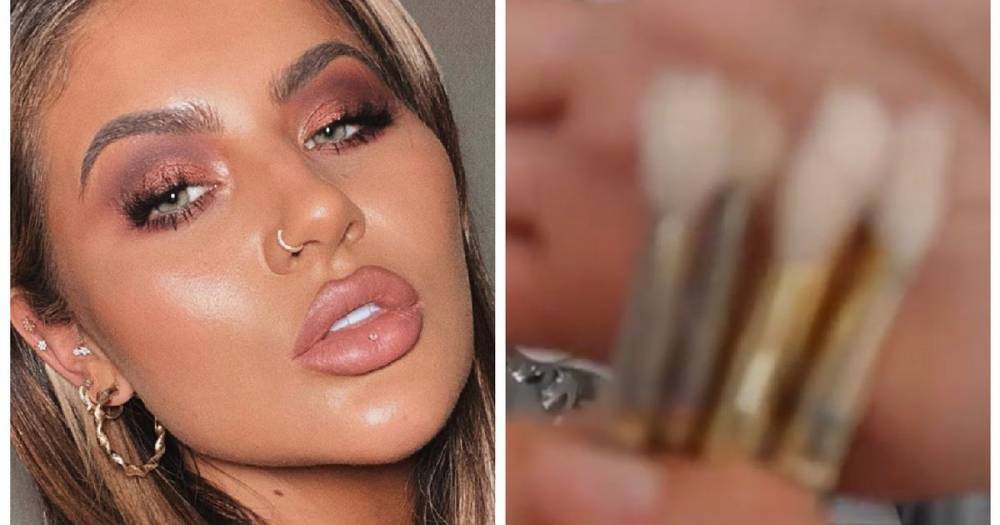 Scots YouTube star Jamie Genevieve shares incredible hack to clean makeup brushes - www.dailyrecord.co.uk - Scotland