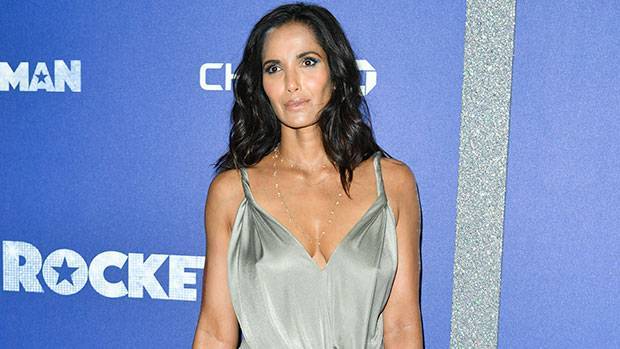 Padma Lakshmi, 49, Shows Off Dance Moves In Teeny Silk Nightgown During Quarantine — Watch - hollywoodlife.com