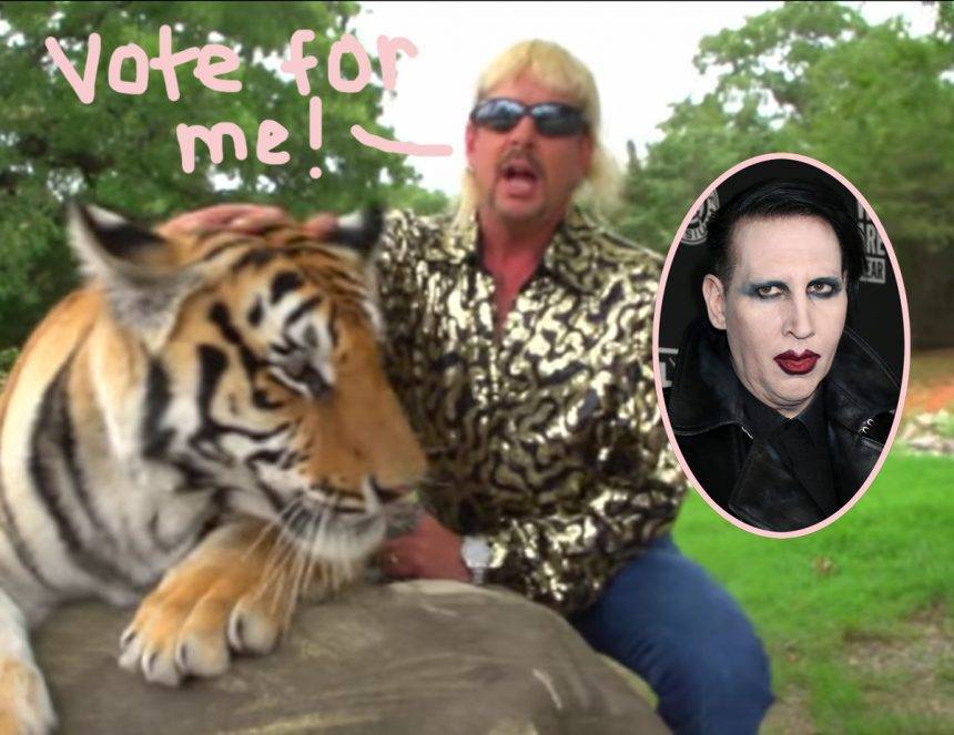 Tiger King Reveal: Marilyn Manson Once REFUSED To Endorse Joe Exotic For Governor! - perezhilton.com - Oklahoma