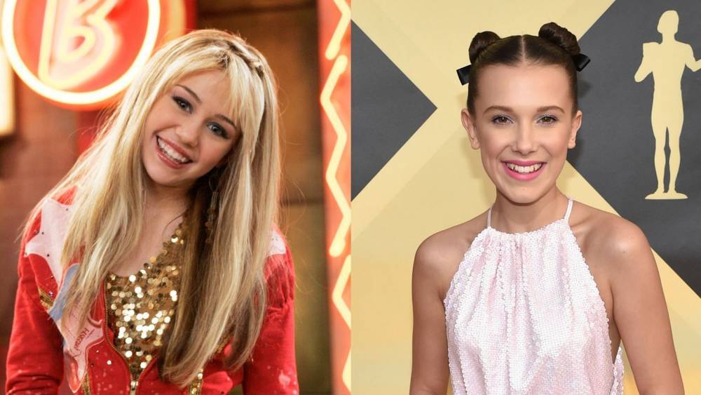 How Did Millie Bobby Brown Perfect Her American Accent? Hannah Montana! - www.mtv.com - USA - Montana - county Blair