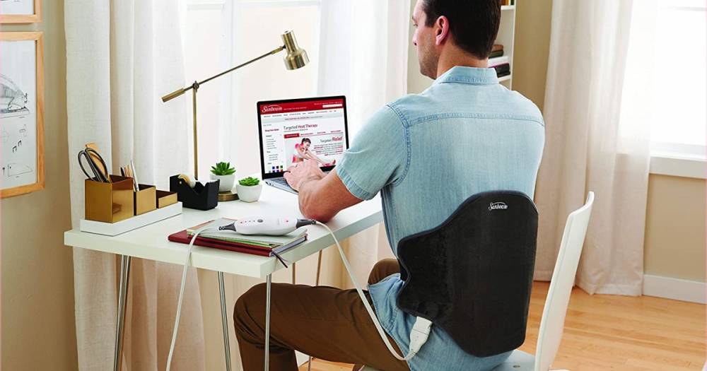 Relieve Back Pain While Working From Home With This Heating Pad - www.usmagazine.com