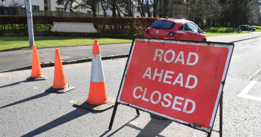 Road closure in Overtown for 24 hours to allow repairs to carriageway - www.dailyrecord.co.uk