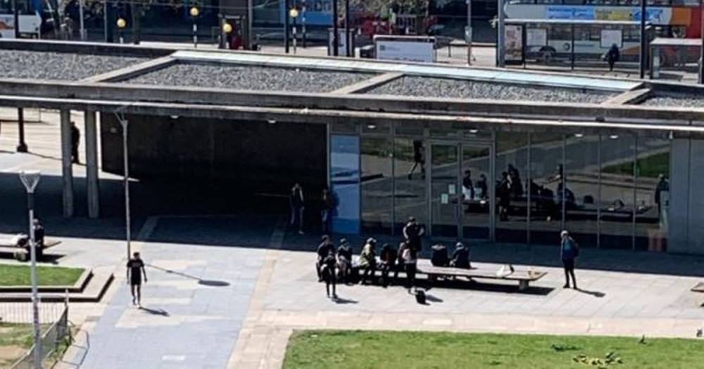People are STILL gathering to drink in Piccadilly Gardens, screaming and fighting and making Manchester city centre a misery - www.manchestereveningnews.co.uk - Manchester