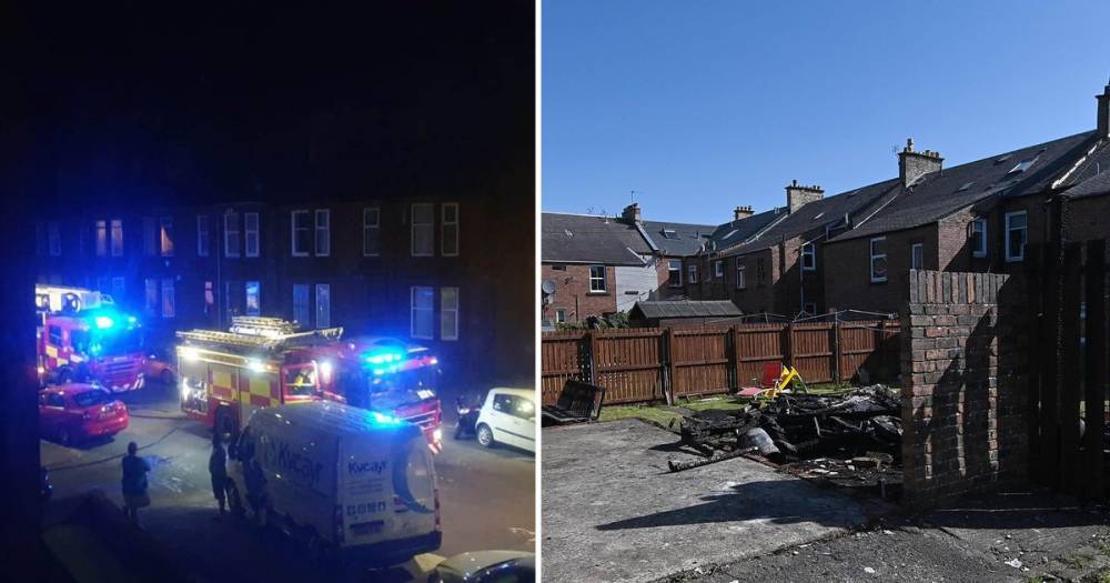 Kilmarnock detectives launch investigation after garage is set on fire - www.dailyrecord.co.uk - Scotland