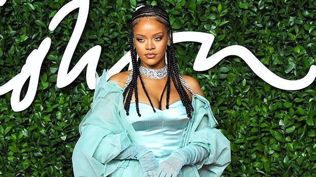 Rihanna Slays In Sexy Silver Dress For Hot New Fenty Beauty Pics - hollywoodlife.com