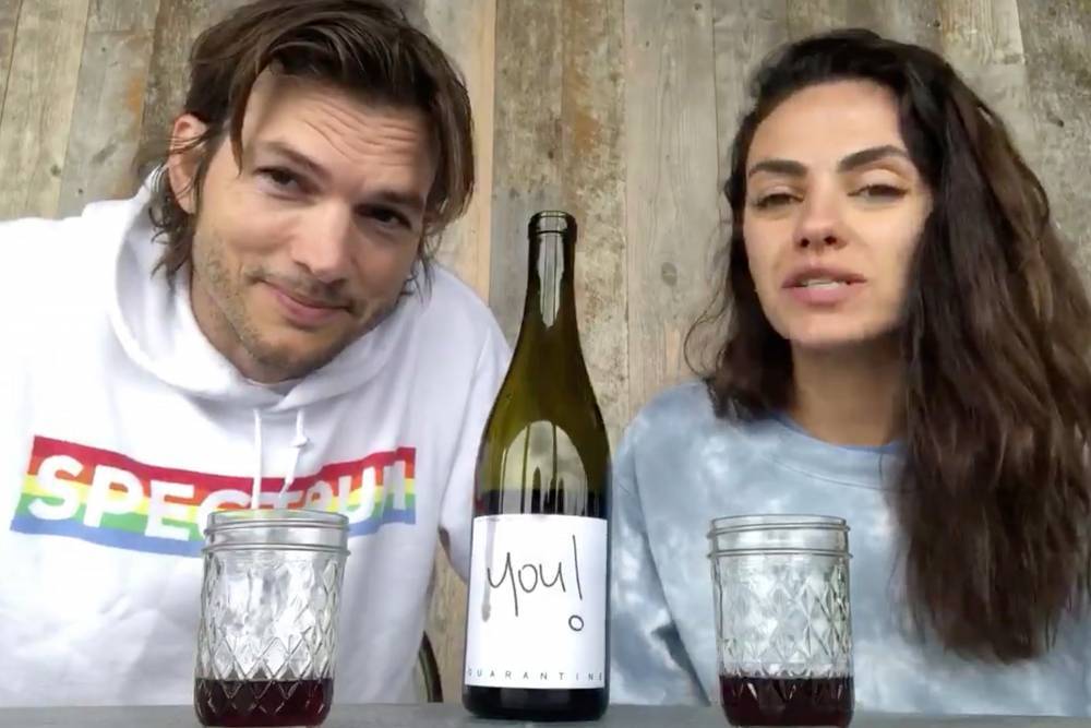 Ashton Kutcher, Mila Kunis create charity wine for coronavirus relief - nypost.com - state Oregon