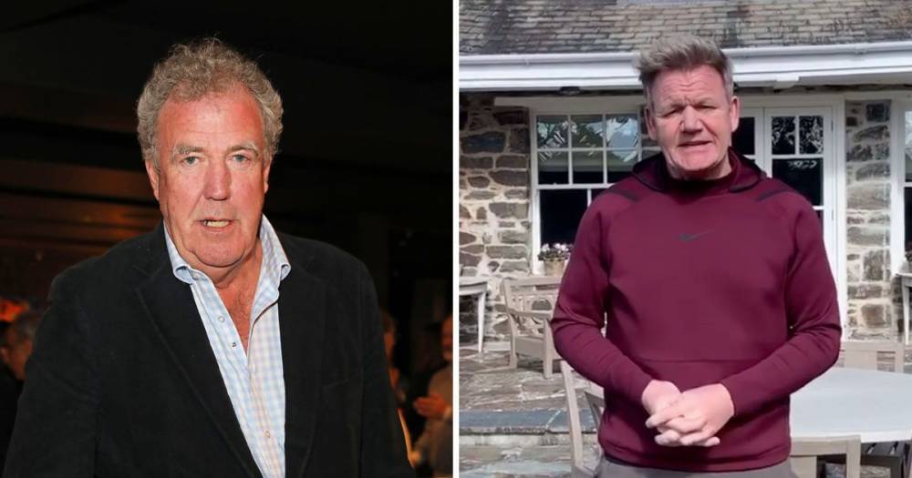 Jeremy Clarkson defends Gordon Ramsay isolating in Cornwall holiday home and says his neighbours are ‘jealous’ - www.ok.co.uk