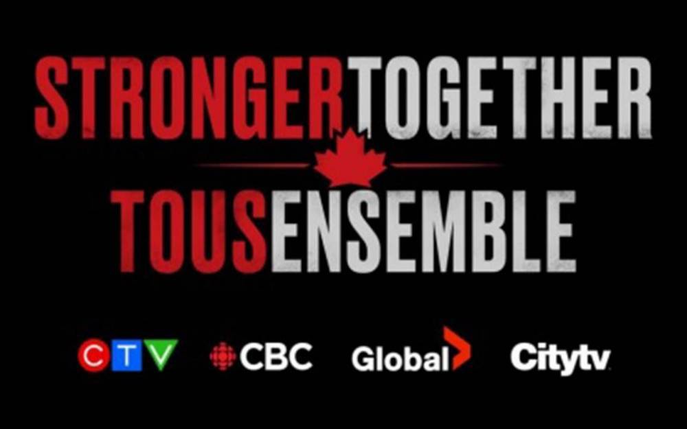 Corus And Other Canadian Broadcasters To Air All-Canadian Special ‘Stronger Together, Tous Ensemble’ - etcanada.com - Britain - France - Canada
