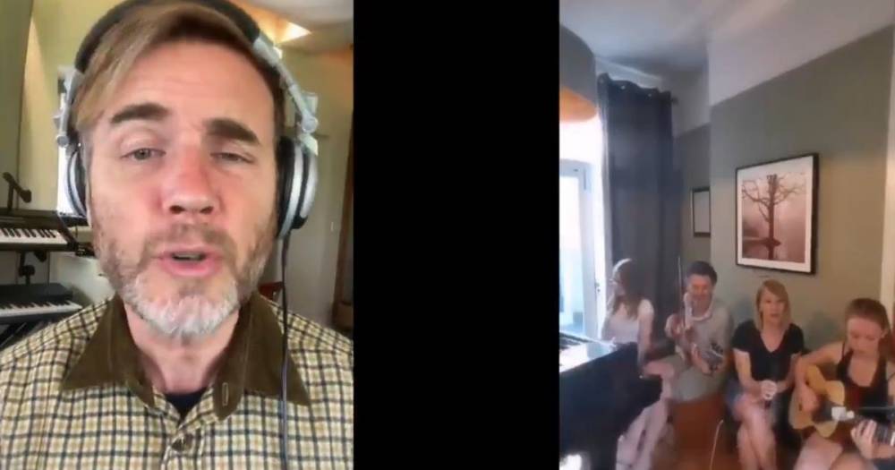 Gary Barlow delights by singing rarely performed Take That song with a family of fans - www.manchestereveningnews.co.uk - Manchester
