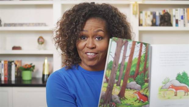 Michelle Obama Makes Funny Faces As She Reads ‘The Gruffalo’ In Cute PBS Kids Video: Watch - hollywoodlife.com