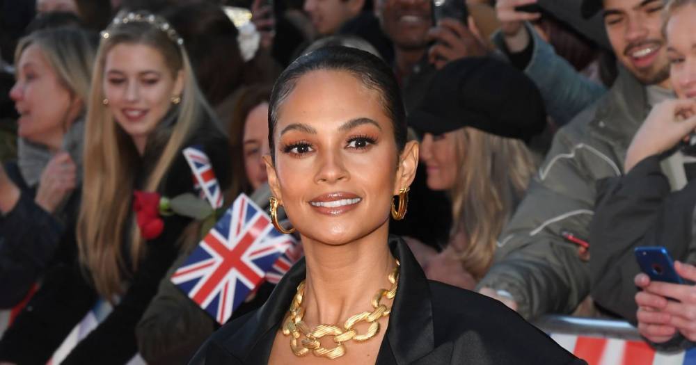 Alesha Dixon shares rare family photo with partner Azuka Ononye and their two adorable daughters - www.ok.co.uk - Britain