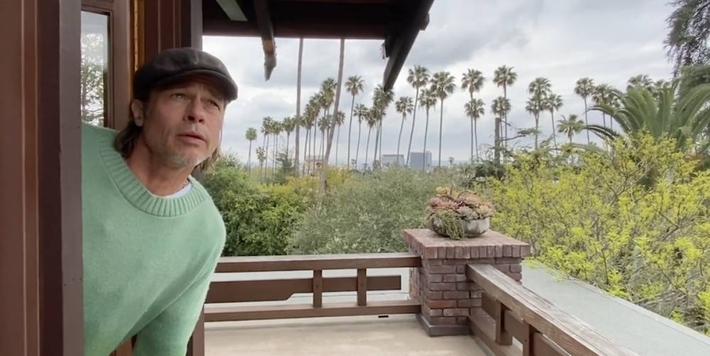 Brad Pitt Makes an Unexpected Cameo on John Krasinski's Internet Show - www.harpersbazaar.com - Los Angeles