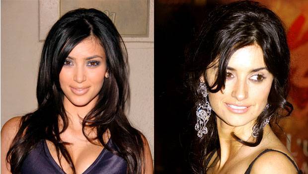 Kim Kardashian Gets Compared To Penelope Cruz In ’90s Throwback Pic From Her High School Prom - hollywoodlife.com