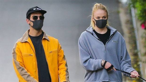 Sophie Turner Wears Full Protective Gear Outside With Joe Jonas Amid Ongoing Pregnancy Reports - hollywoodlife.com - Los Angeles