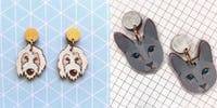 You can now get custom-made earrings of your pet's face! - www.lifestyle.com.au