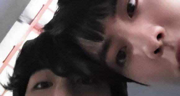 PHOTOS: BTS members V, Jin and J Hope goof around with 'clown' selfies and it's unmissable - www.pinkvilla.com