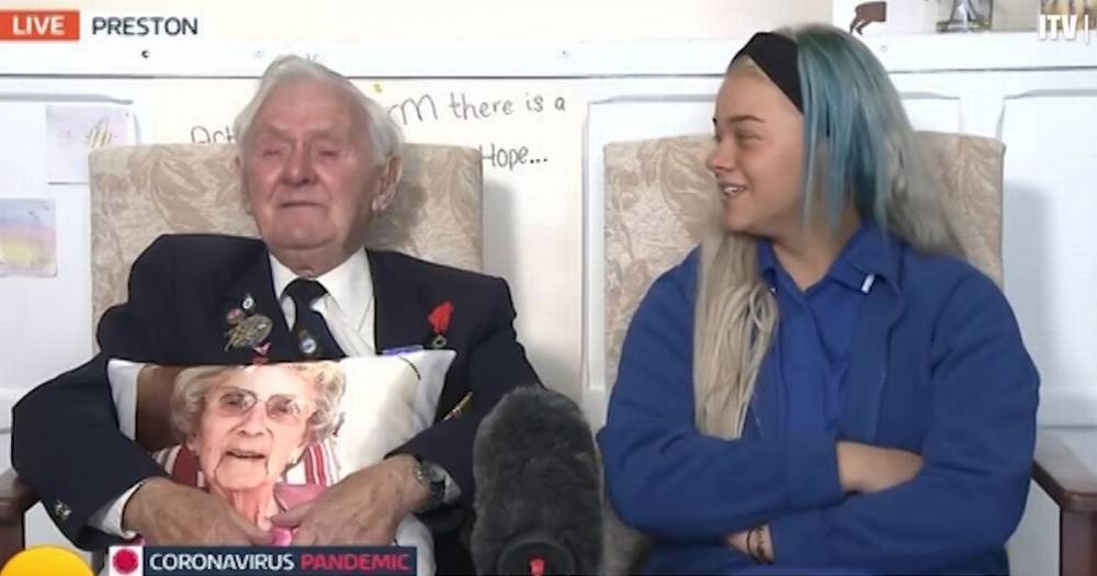 Good Morning Britain viewers in tears over 94-year-old war veteran's touching gift from carer - www.manchestereveningnews.co.uk - Britain - county Preston
